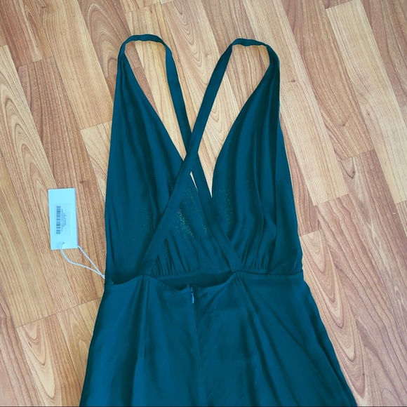 NWT Reformation Petite Sofi Jumpsuit - Emerald - Picture 11 of 15